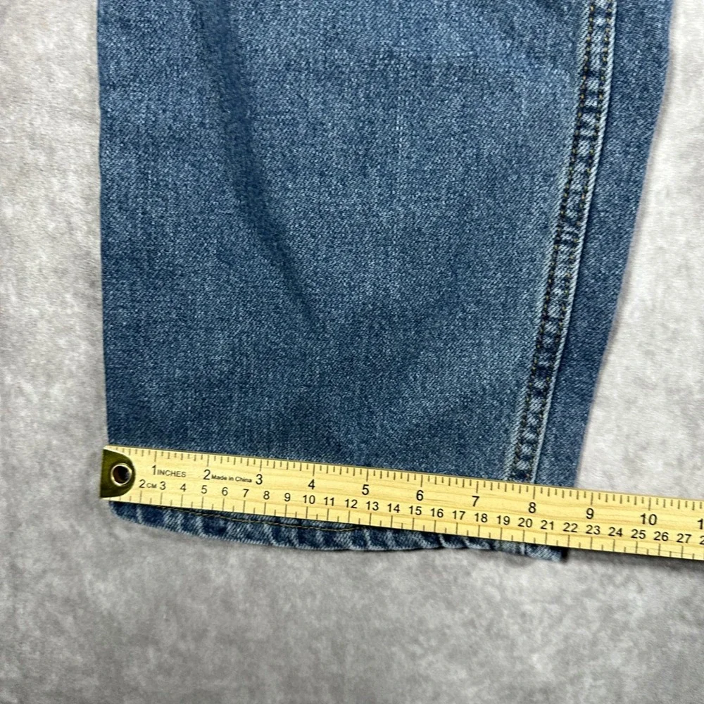 Levis 550 Relaxed Fit Tapered Leg Jeans Mens 38x34 Blue Medium Wash Denim Work